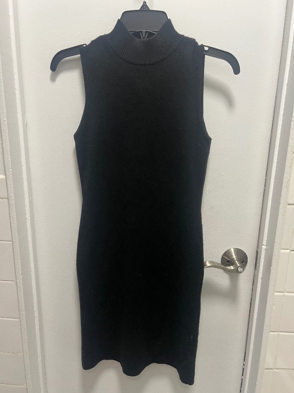 Bar III Black Turtleneck Midi Dress NWT